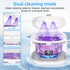 Ultrasonic Retainer Cleaner, Portable 30W/45kHz Sonic Dental Cleaning Pod for Aligners, Braces, Jewelry, and Dentures