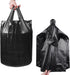 YIHUANYIFA 100 Counts 8-10 2 (8-10Gallon) Ultra Strong Gallon Black Trash Bags Mils Multi-Use Bin Liners Food Scrap