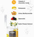 Livingood Daily High Dose Vitamin C Powder Supplement - 2,600mg Ascorbic Acid for Immunity & Skin Health - 30 Servings