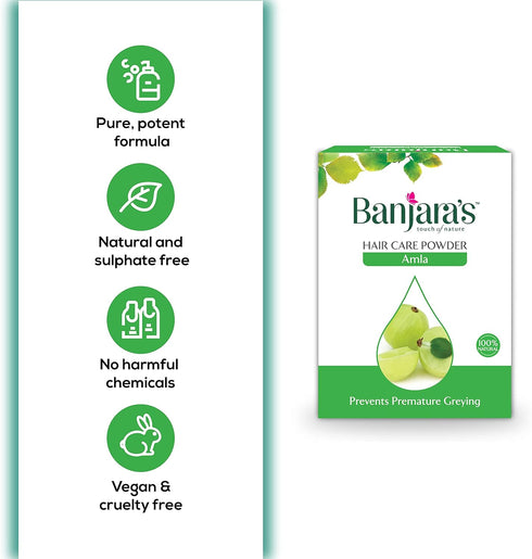 Indian Gooseberry Powder / Amla Powder, Pack of 2