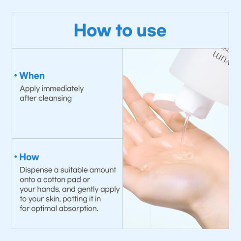 Hyaluronic Acid Toner - 10.15 fl. Oz with Witch Hazel Extract for Soothing, Low pH Formula for Gentle Care for