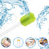 Wellgler's Disposable Care Oral Swabs, Sterile Sponge Mouth Swabs (100pcs, Green)