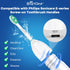 HX7022/66 HX7023 HX7001 6 Pack BrightDeal Toothbrush Heads for Philips Sonicare Essence Elite Advance Xtreme CleanCare