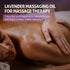 Lavender Sensual Massage Oil for CouplesRelaxing Body Massage Oil for Date Night,Smooth Glide,Deep Hydration