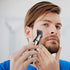 Perry Ellis Rechargeable Ear and Nose Hair Trimmer for Men, 3 Detachable Heads for Beard, Eyebrow, Nose, Ear Grooming