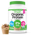 Orgain Organic Vegan Protein Powder, Iced Coffee, 21g Plant Protein, 60mg of Caffeine, Low Net Carb, No Added Sugar