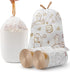 YOGOODS Small Trash Bags, 4 Gallon HDPE Trash Bags Small Size 180 Count,