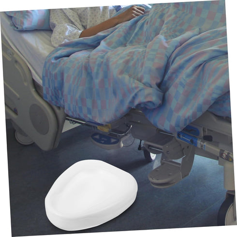 Heavy Duty Bedpan for Elderly Plastic Bed for Bedridden Patients Comfortable and Design for Men and Women Easy Clean