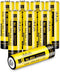 iMah Ni-MH AA 800mAh 1.2V Rechargeable Battery for Solar Lights, Pack of 8