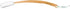 Lotion Applicator for Back, Legs, Feet - Sunscreen Applicator, Long Curved Wooden Handle Body Brush