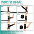 INDEEMAX Ankle Brace for Women & Men, Copper Infused Compression Sleeve for Sprained Ankle, Plantar Fasciitis Pain