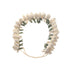 hair accessory made of compressed paper Indian style gajra