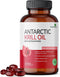 Futurebiotics Antarctic Krill Oil 1000mg with Omega-3s EPA, DHA, Astaxanthin, 90 Softgels (45 Servings)