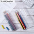 Toothbrush Case 2 Packs, Transparent Travel Holder, Plastic for Toothbrush, 7.87 x 1.85 x 1.18 inches