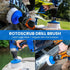 Bathroom Cleaning Scrub Pads with Drill Powered Scrub Brush, Combo Kit for Efficient Cleaning