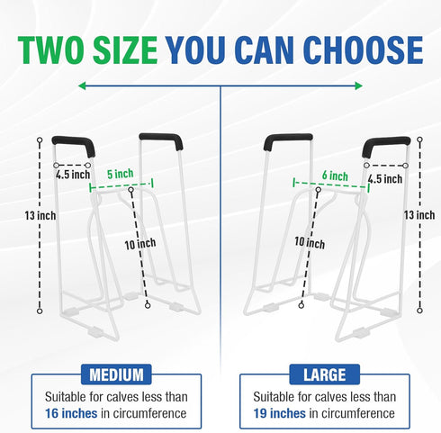 Hiumtree (1820"), Compression Sock Aid Device Stocking Donner for Seniors, Adaptive Sock Putting-On Tool, Large Calf