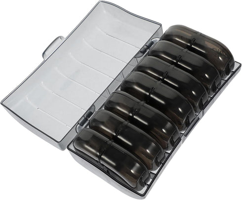 HOODANCOS Weekly Pill Organizer 7-Day Compact Medicine Case Detachable Compartments, Portable Travel Pill