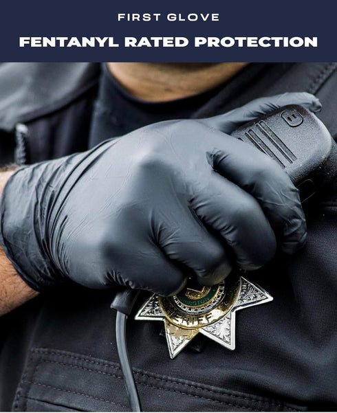 Volt Small 100 Ct. Black Nitrile Disposable Gloves - Food Safe, Micro Textured Cleaning Gloves, Latex Free