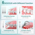 Sejoy Cordless Rechargeable Water Flosser, 6 Jet Tips, IPX7 Waterproof, Oral Irrigator for Kids and Braces