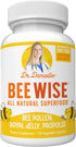 Dr. Danielle's Bee Wise - Bee Pollen Supplement with Royal Jelly, Propolis, 4 Daily Capsules