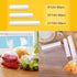 3 Rolls Plastic Bags Disposable Food Storage - 3 Sizes, 240pcs Bags