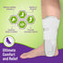 MARS WELLNESS Premium Air Gel Ankle Stirrup Brace, One Size Fits All