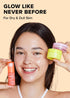 I Dew Care Skincare Set - Vitamin To Glow Pack | With Niacinamide, Grapefruit Extract, Vitamin C, Trio Set, Spa Day, Gift set, Travel Size, Glass Skin, Korean Skincare