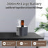 Scentiplus 3 Waterless Essential Oil Diffuser, Portable Aroma Diffuser, Battery Operated, Mist Modes, Aromatherapy