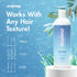 MopTop Daily Curly Hair Conditioner - 8 oz Bamboo, Moisturizer for Dry, Damaged Hair & Frizz Reduction