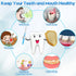 300 Pcs Interdental Brushes for Braces, 6 Size Soft and Bendable Brushes for Cleaning Teeth and Gums