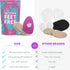 Premium Memory Foam Metatarsal Pads for Women, Adhesive Ball of Foot Cushions for Pain Relief in High Heels