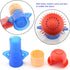 Angry Mum Microwave Oven Cleaner, Chemical Free Steamer Cleaning with Vinegar and Water, Kitchen Office (Blue)