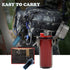 EDC Waterproof Lighter Case Cover for BIC Regular Lighters, Sleeve Type J6 Outdoor Survival Seal Lighter Pouch (Black)