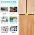 Floor Squeegee for Concrete and Tile Cleaning - 24'' Heavy Duty Rubber Scraper with 60'' Long Handle