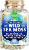 MAJU 4-in-1 Organic Sea Moss Capsules, Wild Chondrus Crispus, Stronger Than Gel, 500 mg Capsule (60 ct)