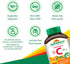 Jamieson Laboratories 500mg 120 Jamieson Vitamin C Orange Tablets