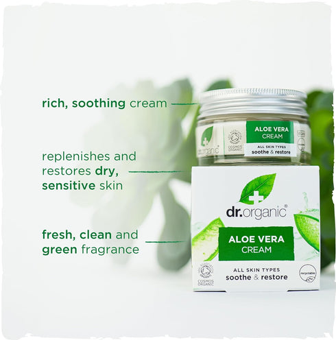 Organic Doctor Organic Aloe Vera Concentrated Cream, 1.7 fl. oz.