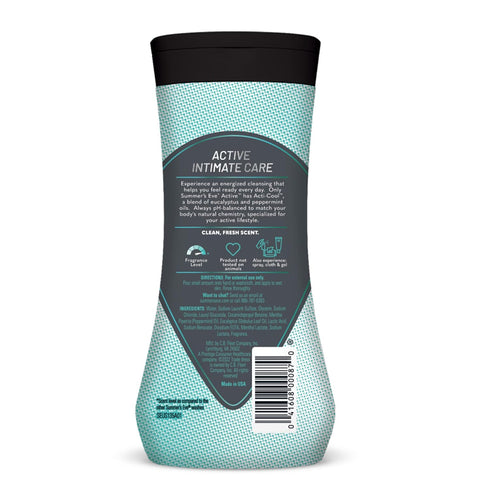 Summers 12 oz 3 Pack Eve Active Daily Performance All Over Feminine Body Wash, Feminine Wash pH Balanced, fl bottle