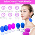 LQMBABY Set Face-8 Vacuum Cupping for Pcs Rubber Vacuum Face Suction Cup Facial Cupping Tools Kit for Skin Back Neck
