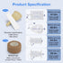 Zentherra 80-24PCS 750ml 1000ml 1500ml 2000ml 4 (25mm/0.98inch) Condom Catheters for Elderly Men Age Latex Condoms