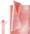 Larcenciel 100 Sheets Rose Gold Tissue Paper Bulk, Metallic Mother's Day Gift Wrapping Paper for Wedding Art Supplies