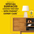 Pledge Expert Care Wood Wipes, 24 Count, Shines & Protects, Removes Fingerprints, Lemon Scent