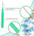 Patelai 80 Pieces Multicolored Braces Brush, Interdental Brush Toothpick Dental Hygiene Tool Kit