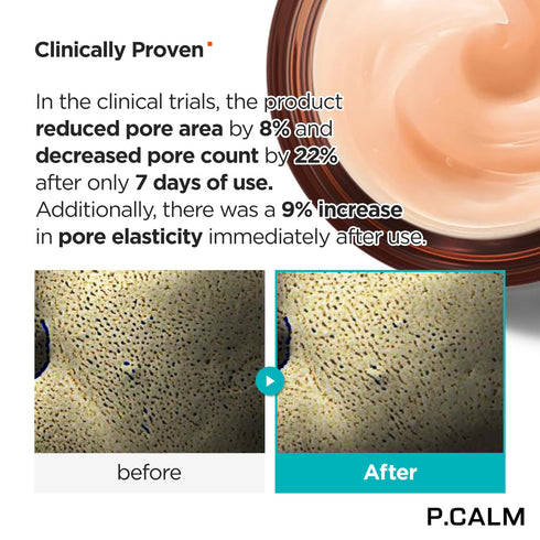 P.CALM Retinolagen Ampoule Shot Cream 60ml | Vegan Moisturizer with Retinol, Collagen, PHA, Bakuchiol for Sensitive Skin