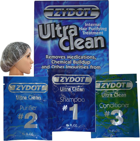 Zydot Ultra Clean Detox Shampoo Kit for Detoxing, Near Instant Cleansing and Toxin Removal of Hair Follicle