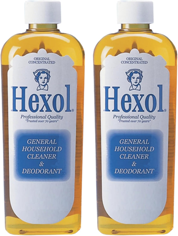 Hexol Concentrated General Household Cleaner and Deodorant, 16 Fl. Oz-2PK