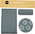 Set TEHAUX Acupressure Mat and Massage Pillow with Non-Slip Surface for Full Body Therapy, Practical Acupuncture