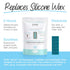 ORTHO NU 2+ 6 Chillin Strips, Therapeautic, Moldable and Dissolvable Strips, Replaces Orthodontic Wax for Braces