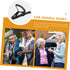 OUNONA Car Assist Handle for Elderly Multi Purpose Standing Aid Safety Grips for Non Slip Design for Bed and Vehicle