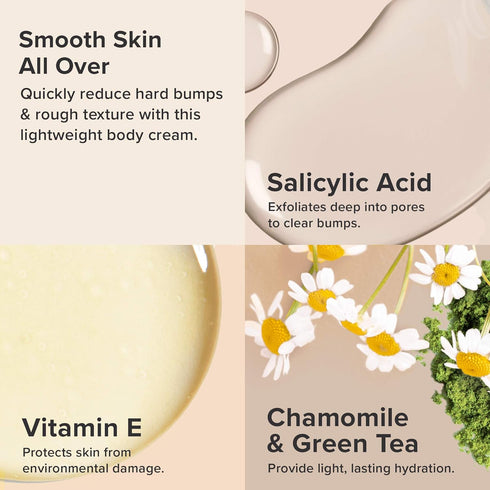 Paula's Choice Weightless Body Treatment 2% BHA, Salicylic Acid & Chamomile Lotion for Keratosis Pilaris (2 Oz)